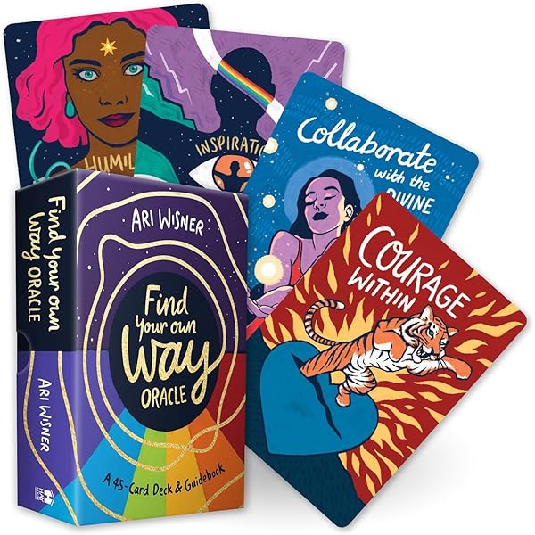 Trust Your Vibes Oracle Cards: A 50-Card Deck with Guidebook